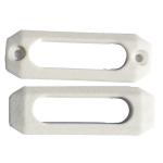 Kit 12 Plastiche Colorate Per Passanti Argento - AC1186-AR