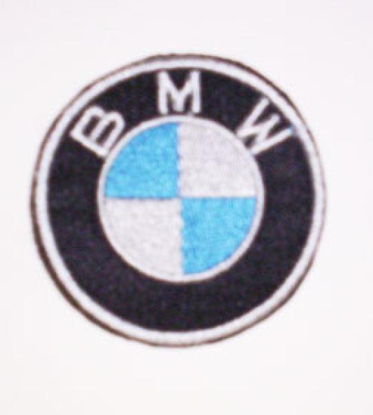 Etichetta ricamata adesiva BMW D cm 5