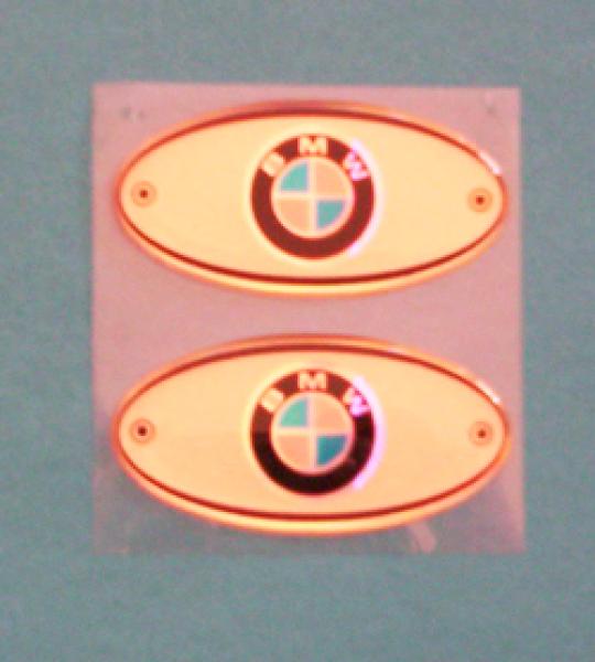 Coppia adesivi plastificati BMW
