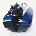 Portapacchi Laterali Supplementari In Pmma Per Borse Laterali Bmw R1200 Rt (07/2014>2018) / R1250 Rt (2019>) / K1600 Gt/Gtl (2010>) TRASPARENTE - PP14-T-R1250RT