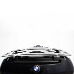 Portapacchi Posteriore Per Topcase In Alluminio Bmw R1200 Rt (07/2014>2018) / R1250 Rt (2019>) / K1600 Gt (2010>) NERO TESTURIZZATO - PP15-ALL-N-TX-R1200RT