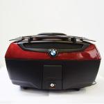 Portapacchi Posteriore Per Topcase In Alluminio Bmw R1200 Rt (07/2014>2018) / R1250 Rt (2019>) / K1600 Gt (2010>) NERO TESTURIZZATO - PP15-ALL-N-TX-R1200RT