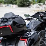 Coppia Di Portapacchi Laterali Fumé Chiaro Per Bmw K 1600 Grand America (2017>) - K 1600 Bagger (2017>)  Fumè chiaro - PP19FC-K1600BAGGER